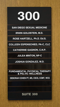 sexual medicine staff